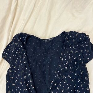 Brandy Melville Women's Floral Wrap Dress